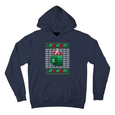 Excel REF Error Spreadsheet,CPA Accountant Christmas Sweater Tall Hoodie