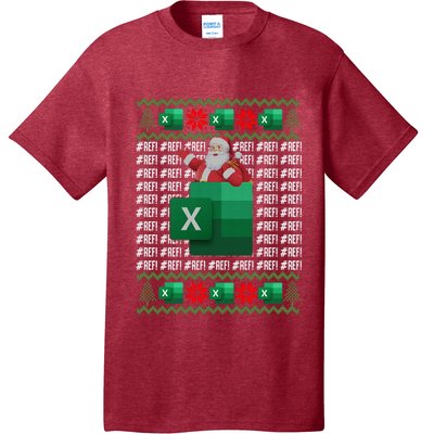 Excel REF Error Spreadsheet,CPA Accountant Christmas Sweater T-Shirt