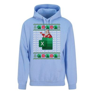 Excel REF Error Spreadsheet,CPA Accountant Christmas Sweater Unisex Surf Hoodie