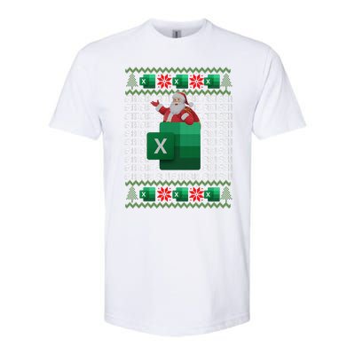 Excel REF Error Spreadsheet,CPA Accountant Christmas Sweater Softstyle CVC T-Shirt