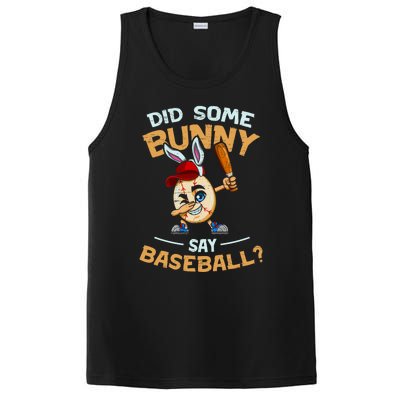 Easter Rabbit Egg Did Some Bunny Say Baseball Dabbing Cap Meaningful Gift PosiCharge Competitor Tank