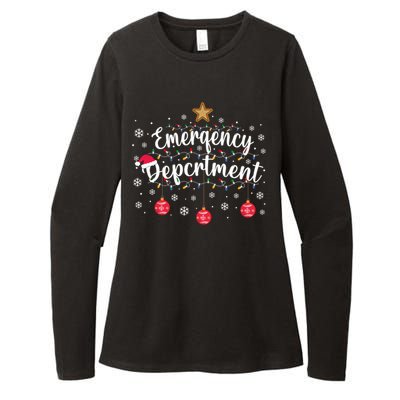 Emergency Room Emergency Departt Squad Er Nurse Christmas Gift Womens CVC Long Sleeve Shirt