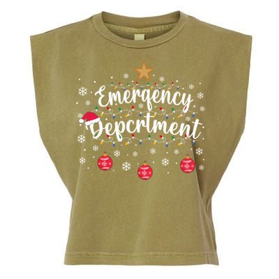 Emergency Room Emergency Departt Squad Er Nurse Christmas Gift Garment-Dyed Women's Muscle Tee