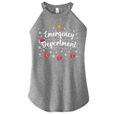 Emergency Room Emergency Departt Squad Er Nurse Christmas Gift Women's Perfect Tri Rocker Tank