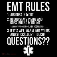 EMT Rules Emergency Medical Technician Tank Top
