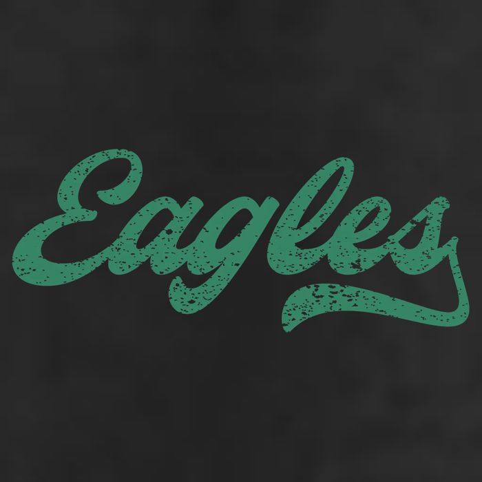 Eagles Retro 7 Panel Mesh Trucker Snapback Hat