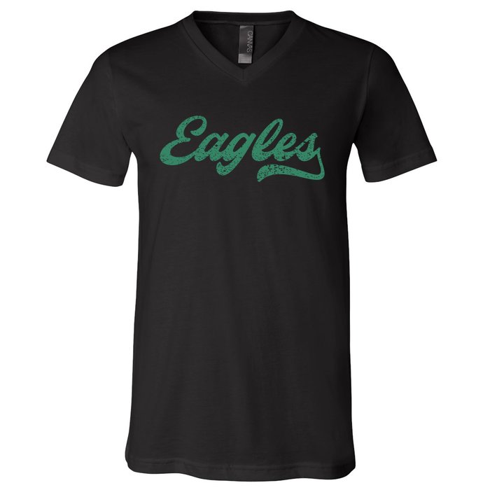 Eagles Retro V-Neck T-Shirt