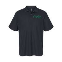 Eagles Retro Softstyle Adult Sport Polo