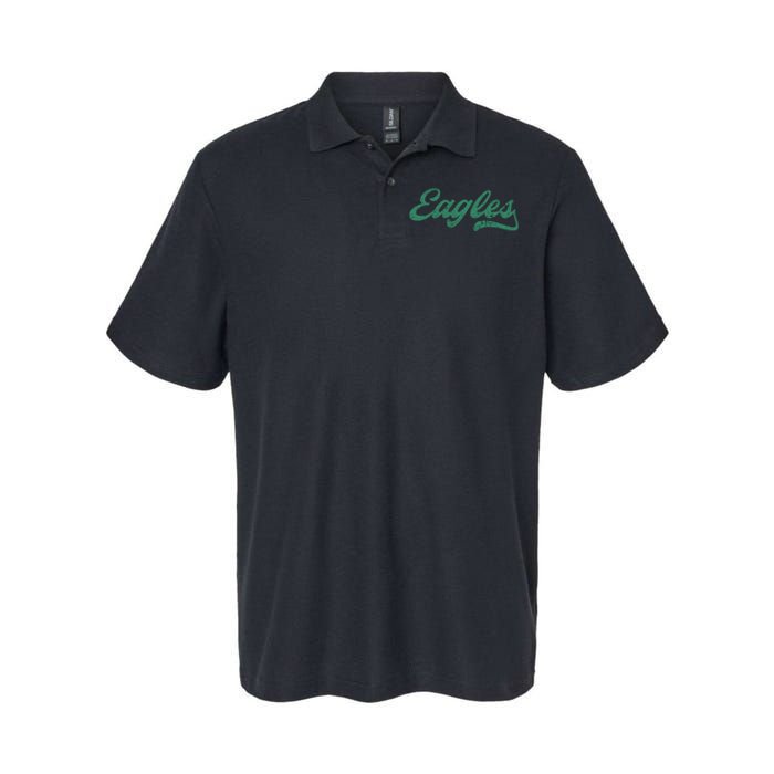 Eagles Retro Softstyle Adult Sport Polo