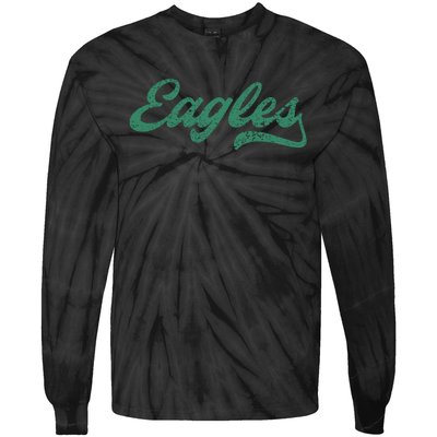 Eagles Retro Tie-Dye Long Sleeve Shirt