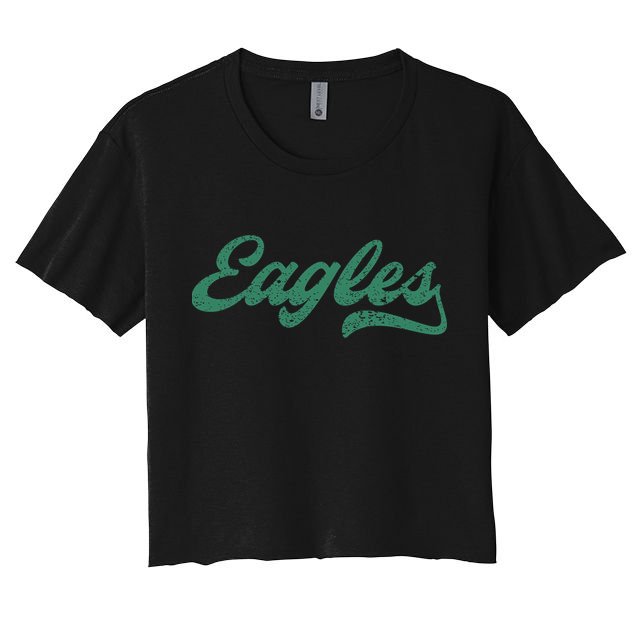 Eagles Retro Crop Top