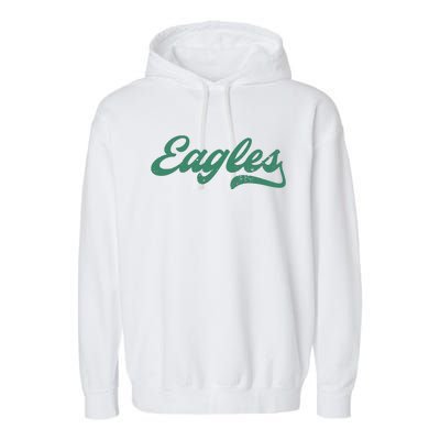 Eagles Retro Garment-Dyed Fleece Hoodie