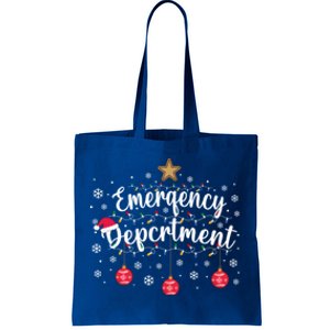 Emergency Room Emergency Departt Squad Er Nurse Christmas Gift Tote Bag