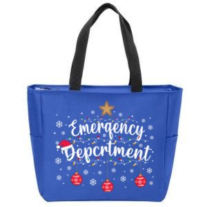 Emergency Room Emergency Departt Squad Er Nurse Christmas Gift Zip Tote Bag