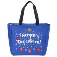 Emergency Room Emergency Departt Squad Er Nurse Christmas Gift Zip Tote Bag