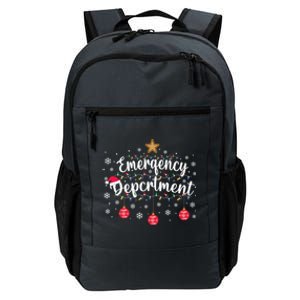 Emergency Room Emergency Departt Squad Er Nurse Christmas Gift Daily Commute Backpack