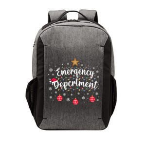 Emergency Room Emergency Departt Squad Er Nurse Christmas Gift Vector Backpack