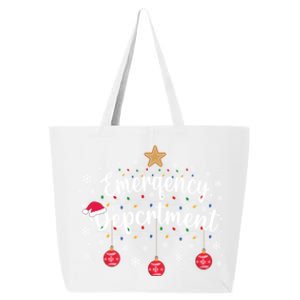 Emergency Room Emergency Departt Squad Er Nurse Christmas Gift 25L Jumbo Tote