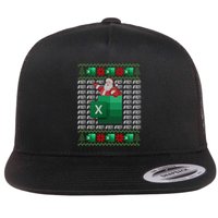 Excel Ref Error Spreadsheet Cpa Accountant Christmas Funny Gift Flat Bill Trucker Hat
