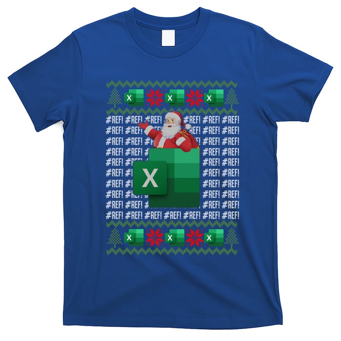 Excel Ref Error Spreadsheet Cpa Accountant Christmas Funny Gift T-Shirt