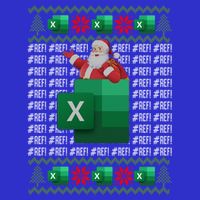 Excel Ref Error Spreadsheet Cpa Accountant Christmas Funny Gift T-Shirt