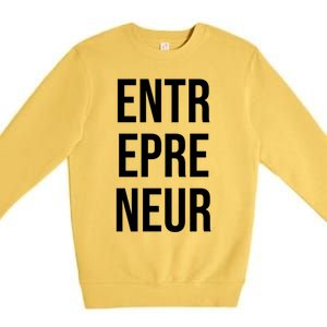 Entrepreneur Real Estate Investor Sweater Gift Premium Crewneck Sweatshirt