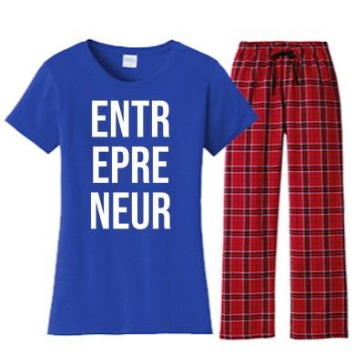 Entrepreneur Real Estate Investor Sweater Gift Women's Flannel Pajama Set