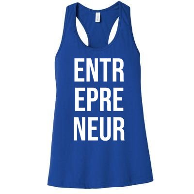 Entrepreneur Real Estate Investor Sweater Gift Women's Racerback Tank