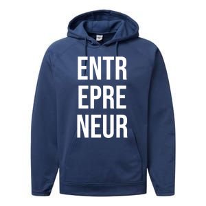 Entrepreneur Real Estate Investor Sweater Gift Performance Fleece Hoodie