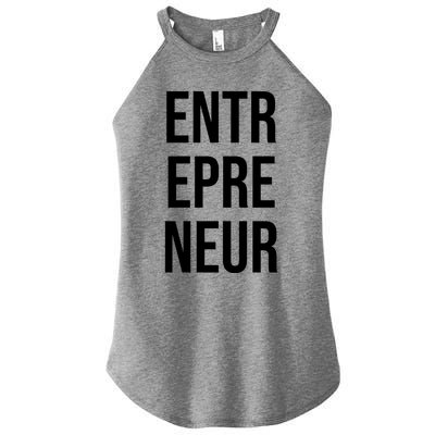 Entrepreneur Real Estate Investor Sweater Gift Women’s Perfect Tri Rocker Tank