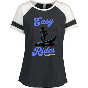 Easy Rider Enza Ladies Jersey Colorblock Tee