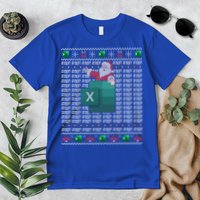 Excel REF Error Spreadsheet Ugly Christmas Sweater  Premium T-Shirt
