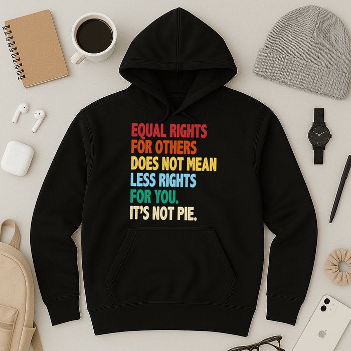 Equal Rights For Others Its Not Pie Hoodie