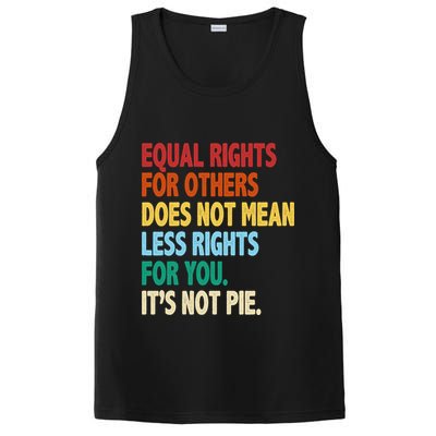 Equal Rights For Others Its Not Pie PosiCharge Competitor Tank
