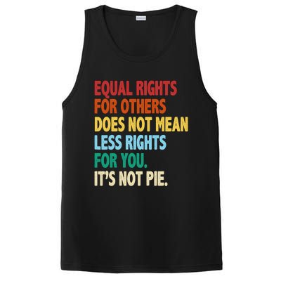 Equal Rights For Others Its Not Pie PosiCharge Competitor Tank