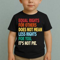 Equal Rights For Others Its Not Pie Toddler T-Shirt