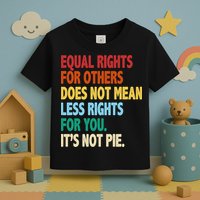 Equal Rights For Others Its Not Pie Toddler T-Shirt