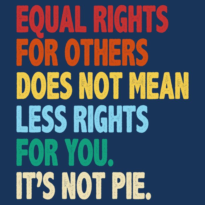 Equal Rights For Others Its Not Pie Infant Baby Jersey Bodysuit