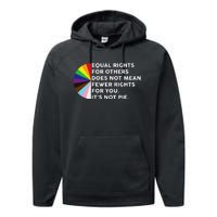 Equal Rights For Others Does Not Mean Fewer Rights For You Performance Fleece Hoodie