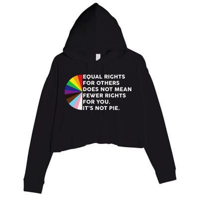 Equal Rights For Others Does Not Mean Fewer Rights For You Crop Fleece Hoodie