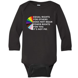 Equal Rights For Others Does Not Mean Fewer Rights For You Baby Long Sleeve Bodysuit