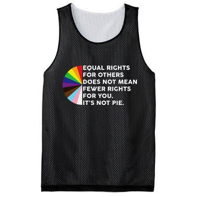 Equal Rights For Others Does Not Mean Fewer Rights For You Mesh Reversible Basketball Jersey Tank