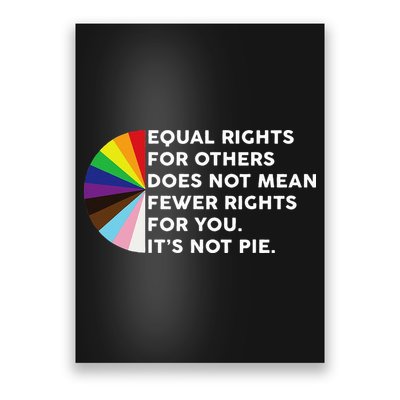 Equal Rights For Others Does Not Mean Fewer Rights For You Poster