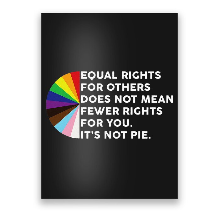 Equal Rights For Others Does Not Mean Fewer Rights For You Poster