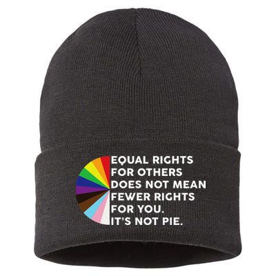 Equal Rights For Others Does Not Mean Fewer Rights For You Sustainable Knit Beanie