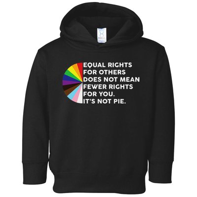 Equal Rights For Others Does Not Mean Fewer Rights For You Toddler Hoodie