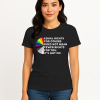 Equal Rights For Others Does Not Mean Fewer Rights For You Womens T-Shirt