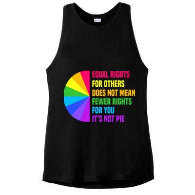 Equal Rights For Others Does Not Mean Fewer Rights For You Ladies PosiCharge Tri-Blend Wicking Tank