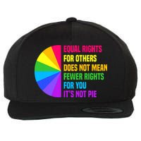 Equal Rights For Others Does Not Mean Fewer Rights For You Wool Snapback Cap