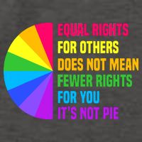 Equal Rights For Others Does Not Mean Fewer Rights For You Vector Backpack